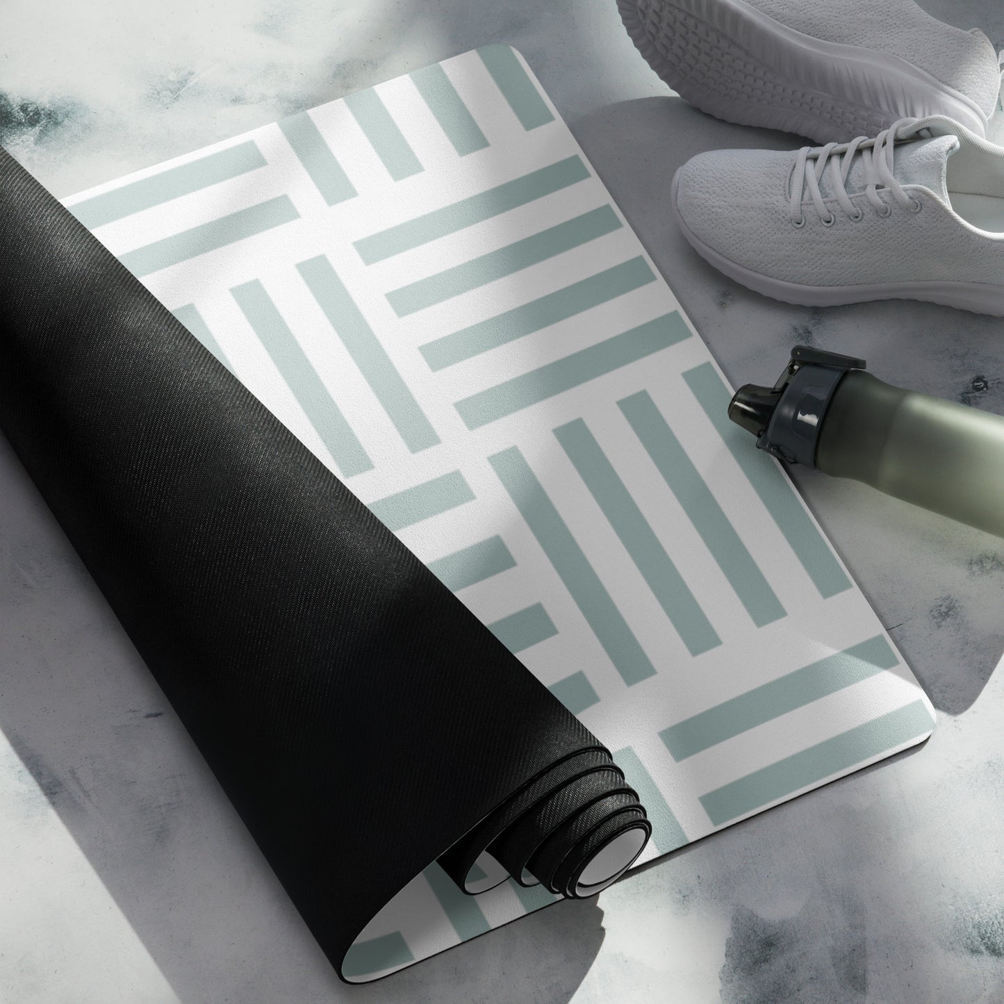 Yoga Mats with Microsuede Top