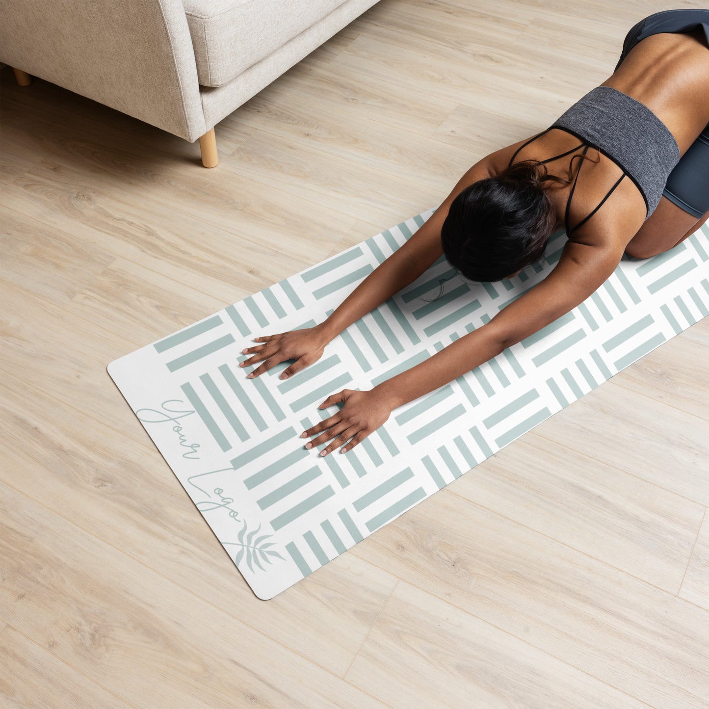 Yoga Mats with Microsuede Top