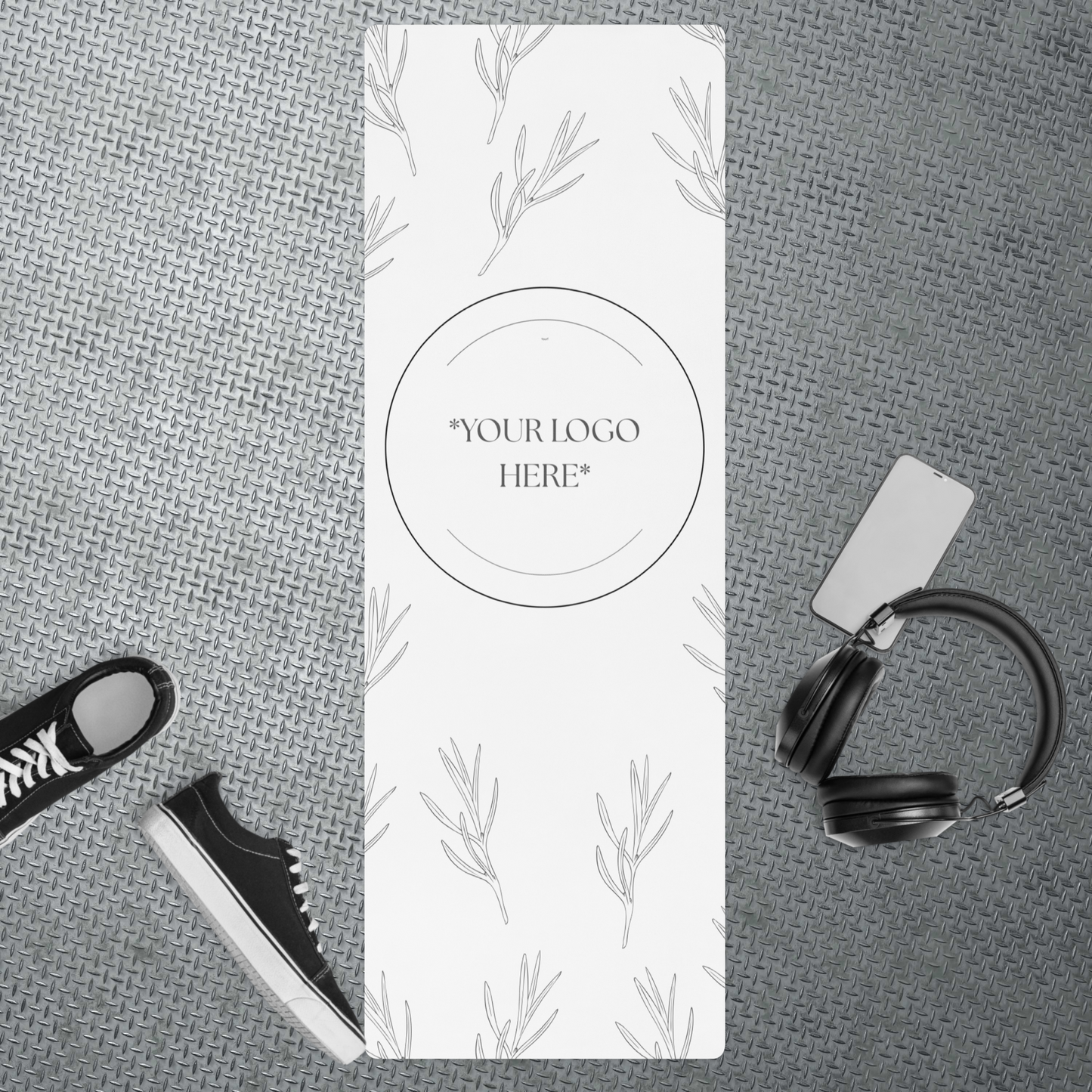 Yoga Mats with Microsuede Top